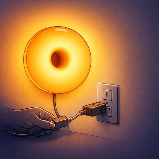 Unplug your lamp